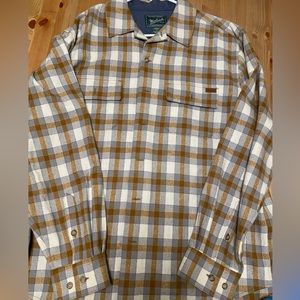 Woolrich Jacket, thick/lined flannel buttonfrint- Perfect for winter!